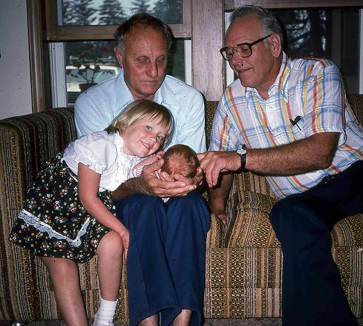 dad, alvinl with ben 